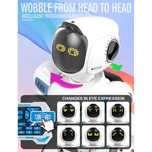 اسباب بازی ربات کنترلی k30 مدل Intelligent programming robot _اسباب بازی ربات